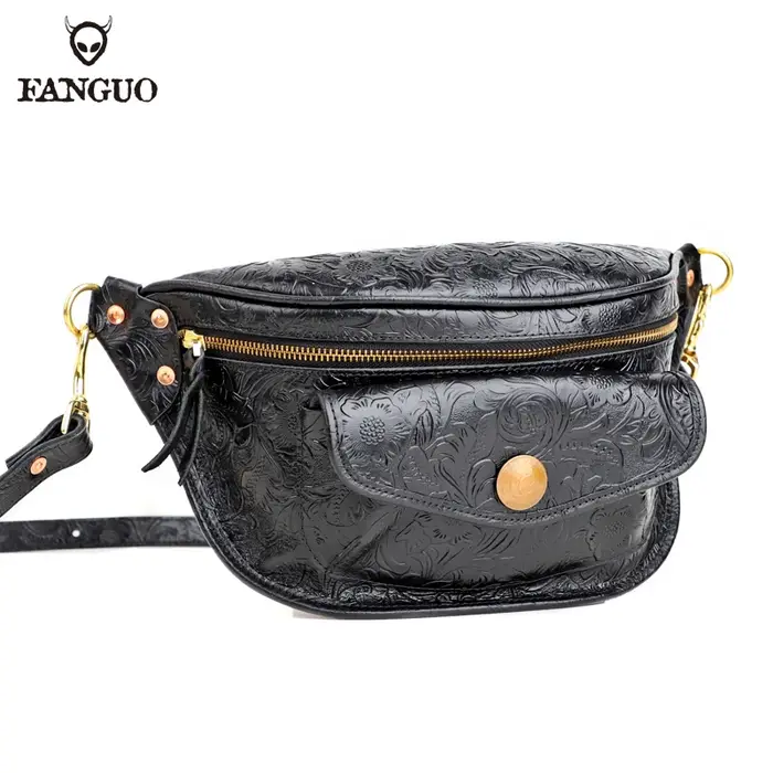 Sac à bandoulière rétro en cuir véritable pour hommes, sacs de messager pour hommes, sac à bandouliè