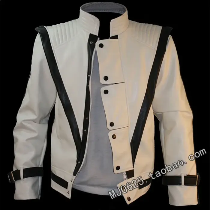 Imitateur Michael White Vocal Interdiction Jacket Outwear, Punk, Halloween