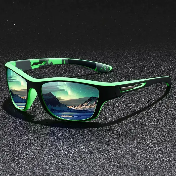 18 Paires de Lunettes de Soleil Sportives Vintage Camouflage pour Hommes et Femmes, Idéales pour la 