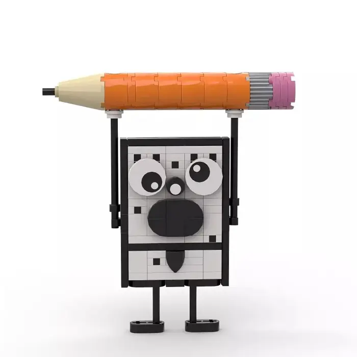 83 pièces film animé Figure ananas crayon Anime Graffiti poupée bloc de construction modèle enfants 