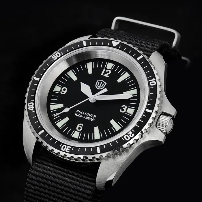Watchdives WD1980 V3 montre de luxe VH31 balayage secondes mouvement à Quartz AR revêtement verre sa