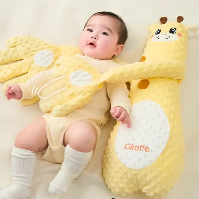 Poupée qui tapotée pour bébé, avec paume apaisante, 3 Modes, télécommande, oreiller électrique pour 
