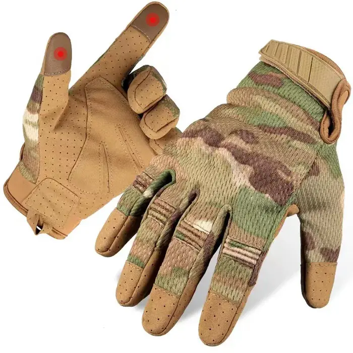 Gants tactiques pour hommes, écran tactile, Sport en plein air, Paintball, Combat, randonnée, chasse