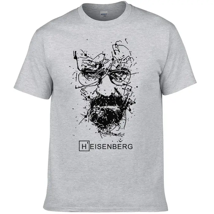 2024 nouvelle mode Breaking Bad T-shirts hommes Heisenberg Camisetas Hombre hommes Cool t-shirt haut
