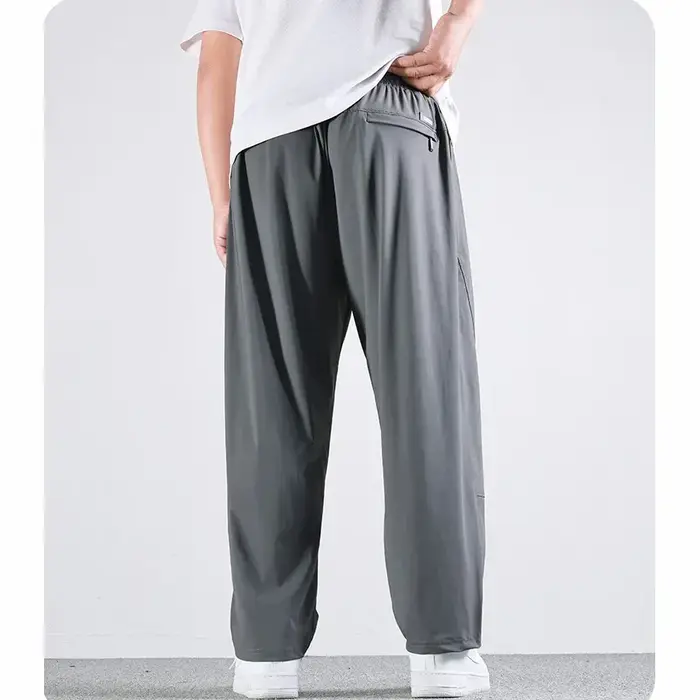 Pantalon Long Cool pour hommes, grande taille 8XL 9XL 10XL 50-175kg, coupe droite, grande taille, pa