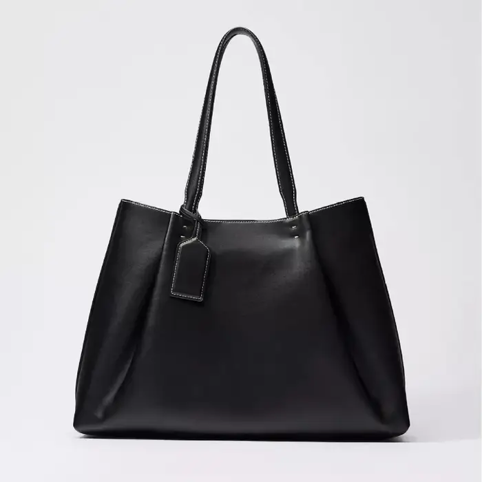 CLIP TOTE BAG, design de sac à main de luxe à la mode pour femmes, sac à bandoulière simple et contr