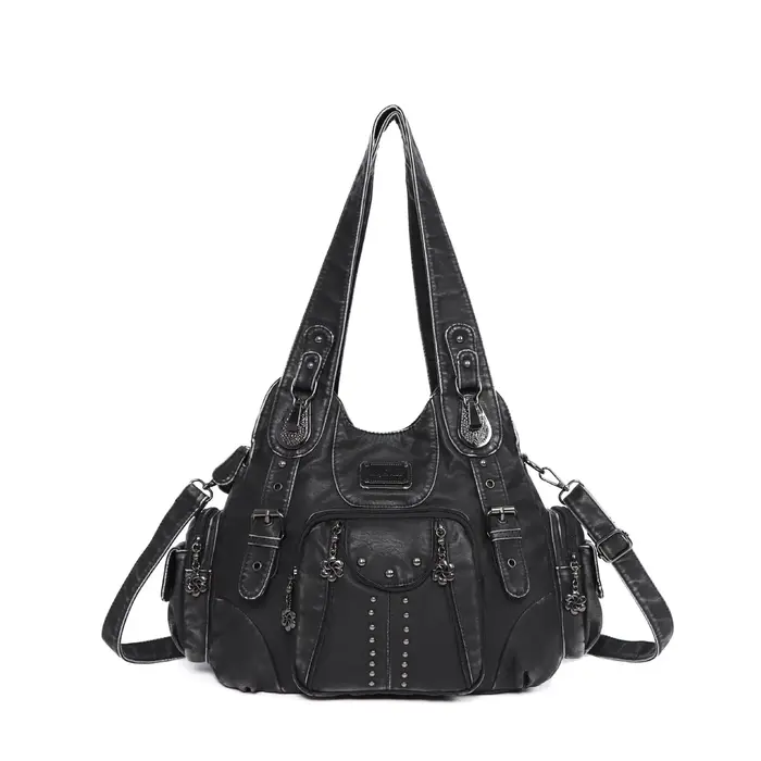Angel Kiss – sac à bandoulière en cuir PU pour femmes, sac à main de grande capacité, sac à bandouli