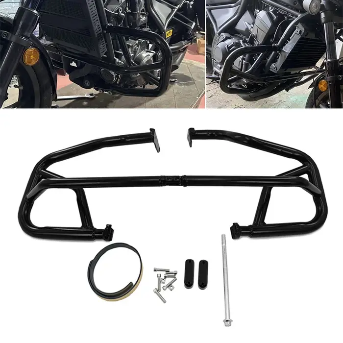 Barres de sécurité pour moto et autoroute CMX1100, barre de protection pour réservoir de moteur, pare-chocs, Cage de protection pour HONDA Rebel CMX 1100 2021 – 2024