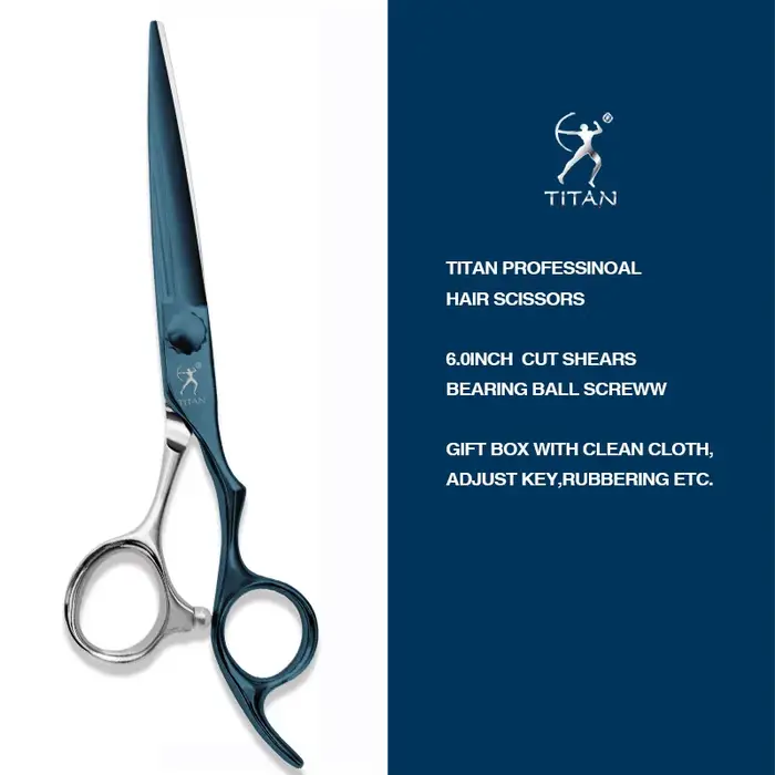 TITAN ciseaux de coiffeur ciseaux de cheveux professionnels ciseaux de coiffure ciseaux de coupe jap