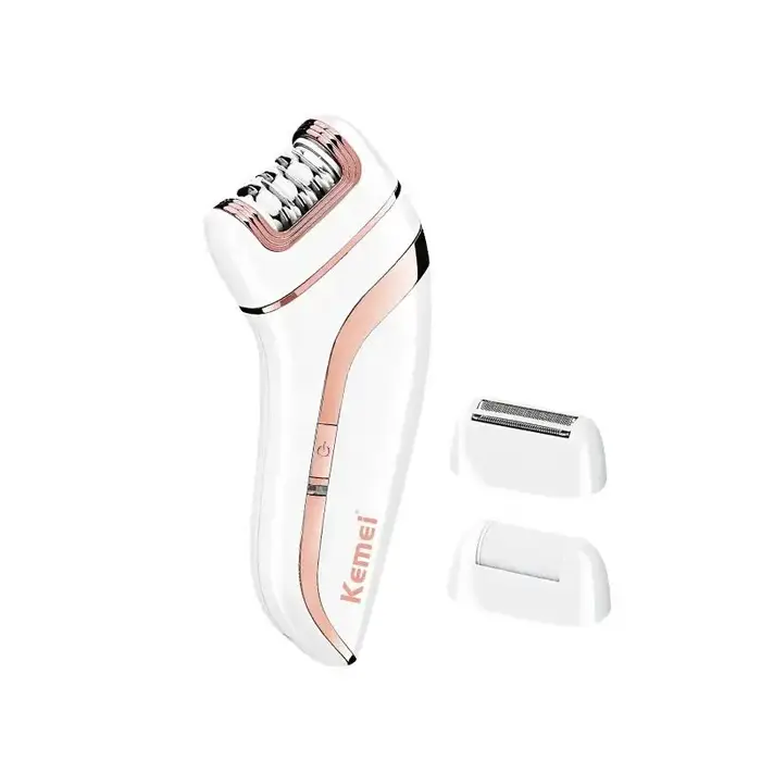 Kemei femmes épilateur électrique dame épilation visage, corps, jambe, Bikini, jambes, bras, aissell