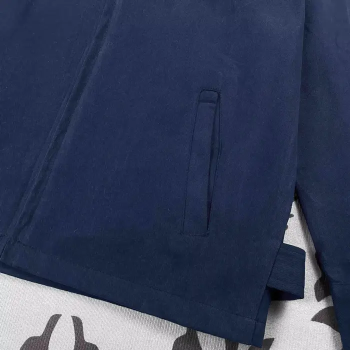 Veste à revers en pur coton pour hommes, haut brodé, 3 couleurs, décontracté, couleur unie, automne 