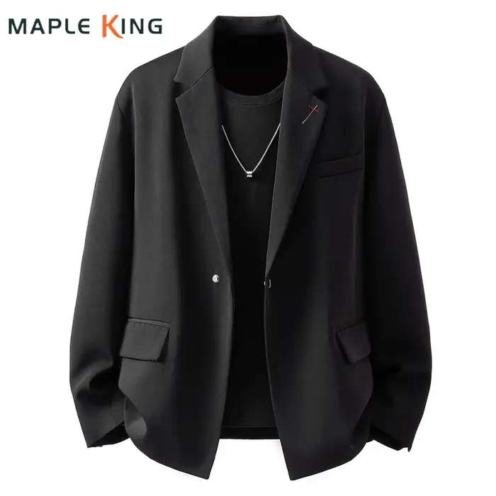 Yamamoto Blazer uniforme japonais luxe homme vêtements 2026 brodé boucle en métal concepteur Cool ho