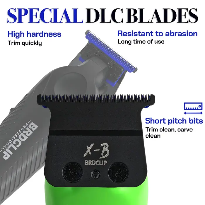 BRDCLIP BRD9615 9000PRM tondeuse à cheveux professionnelle pour hommes finition de barbier tondeuse 
