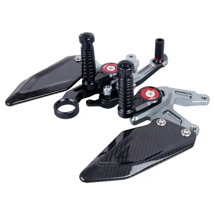 Repose-pieds réglables en fibre de carbone pour moto BMW S1000RR S 1000 RR 2015-2018