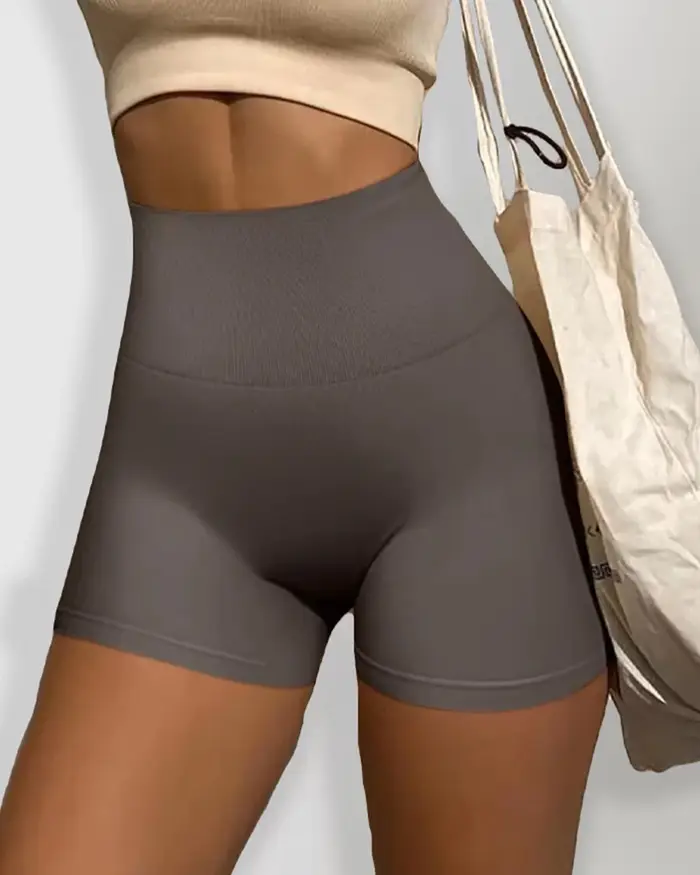 Nouveau Short de sport de Yoga taille haute sans couture pour femmes, nouvelle collection d'été
