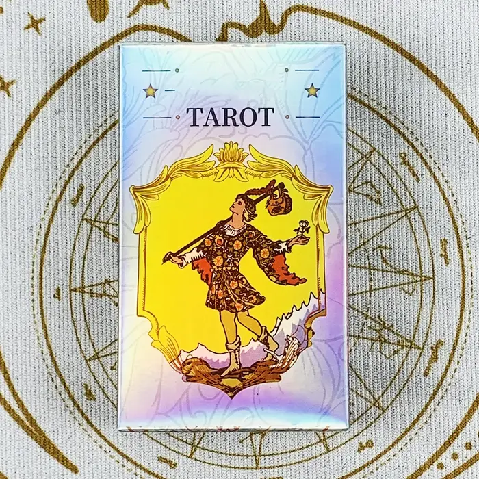 Tarot Oracle 78 pièces cartes spécialement conçues divertissement familial destin Divination jeu de 