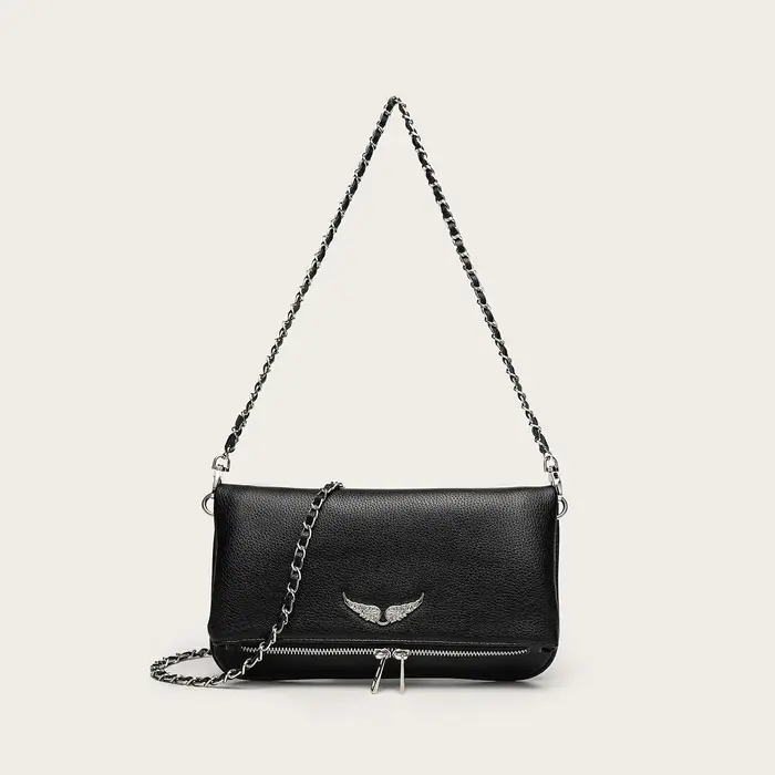 Sac carré mini Wing pour femme, sac à bandoulière et sac croisé tendance 2026, petit sac à main mign