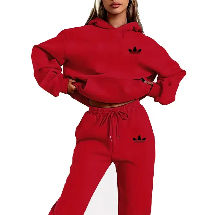 Ensemble sweat à capuche avec lettres imprimées pour femmes, vêtements Hip Hop de rue décontractés, 