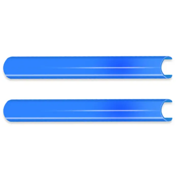 Bandes de garniture de calandre avant, autocollants de cadre de couverture pour accessoires BMW E60 