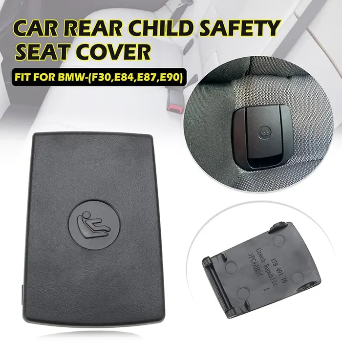 Ceinture de Sécurité pour Siège Arrière de Voiture Housse ISOFix Compatible BMW Série 3 F30 F31 F20 F21 F22 F80 M3 F34 E84 E90 E87 Sécurité Famille Occasions Spéciales