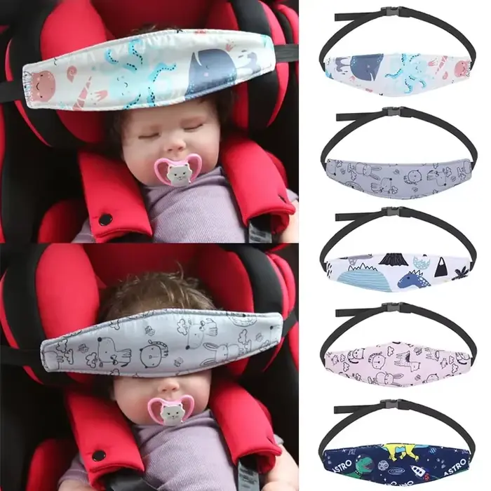 Siège auto voyage aide au sommeil bébé voiture ceinture de sécurité tête sangle fixe confortable sécurité enfants déplacements occasions spéciales