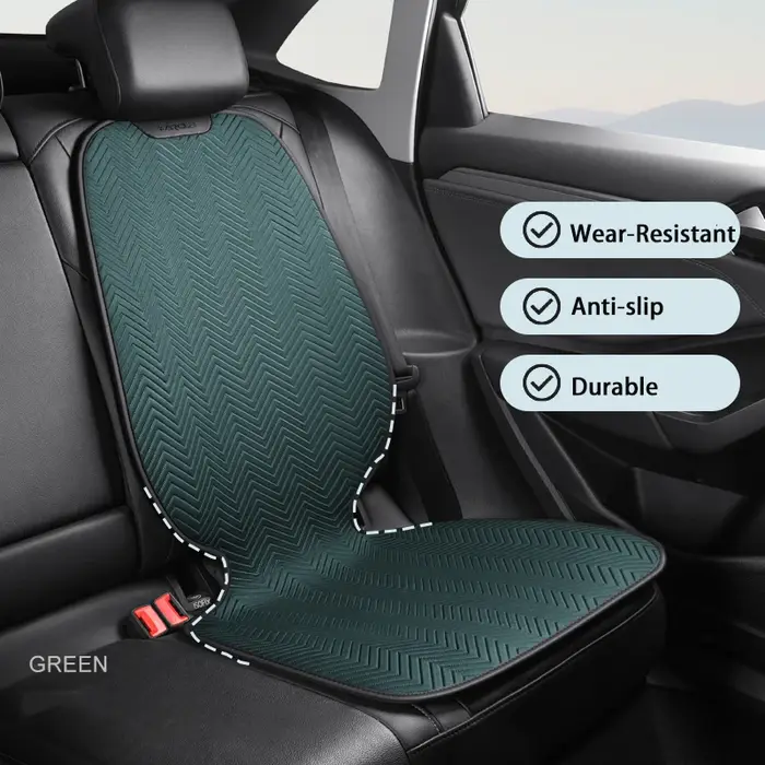 Coussin de sécurité en cuir pour enfants et animaux de compagnie tapis de protection pour sièges arrière de voiture avec housse de rangement pour enfants occasions familiales et voyages