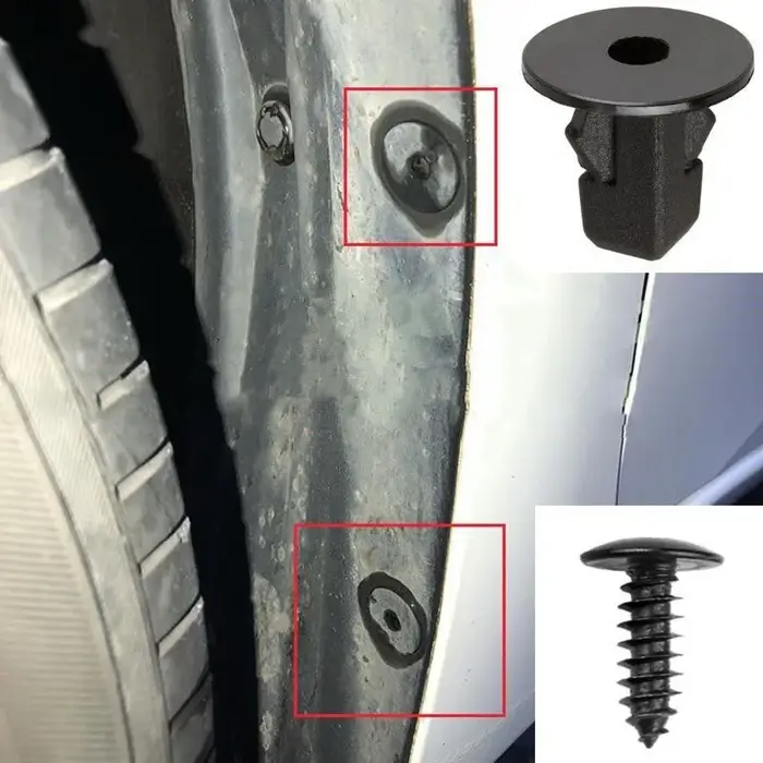 Écrou de fixation de garde-boue automatique, Clip de Base à vis autotaraudeuses pour Toyota Corolla 