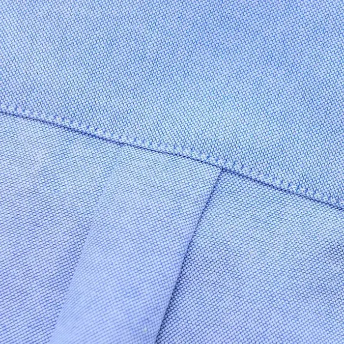 Chemise à manches longues pour hommes, 100% coton, à carreaux, Oxford, décontractée, couleur unie, i