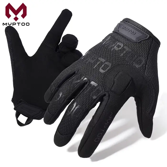 Gants tactiques à doigt complet pour écran tactile, Combat, tir, chasse, Sport en plein air, Airsoft