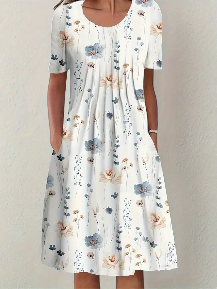 Grande taille mode femmes élégantes robe ample tenue décontractée femmes robe nouveau tempérament