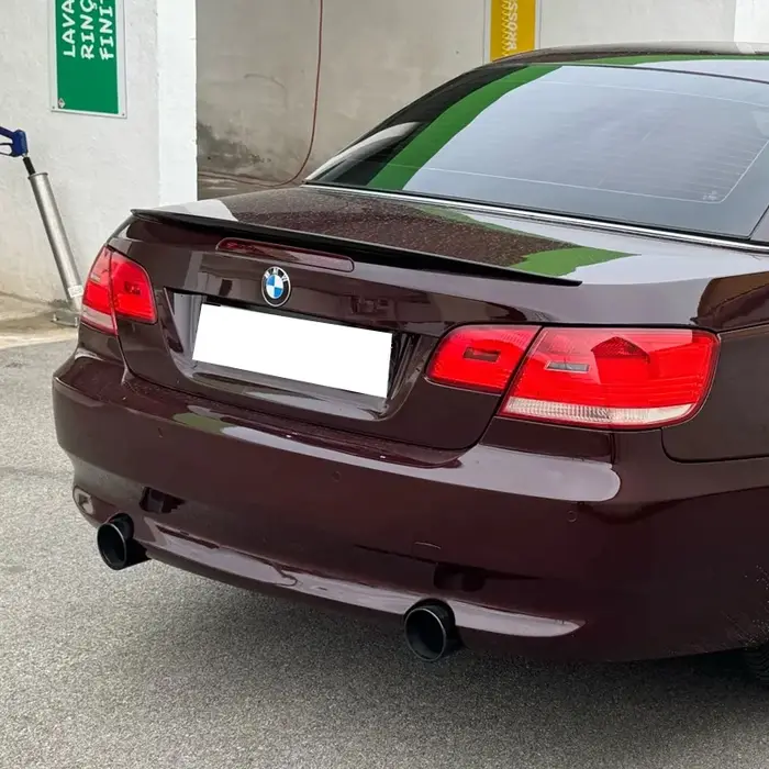 Accessoires de voiture double pointe d'échappement pour BMW E90 E92 320i 318i Up 325i Look tuyau d'é