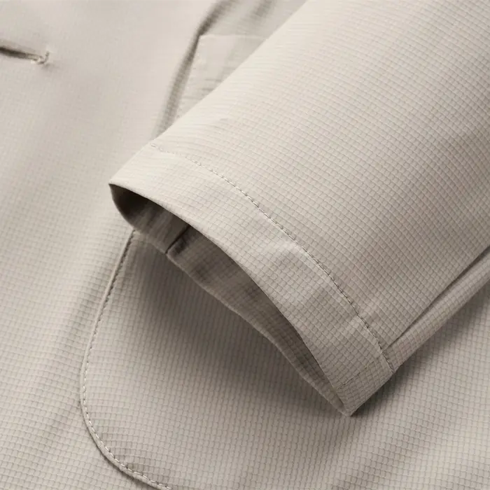 Blazer Décontracté Homme Soie de Glace Sans Couture Haute Élasticité Protection Solaire Veste d'Été 