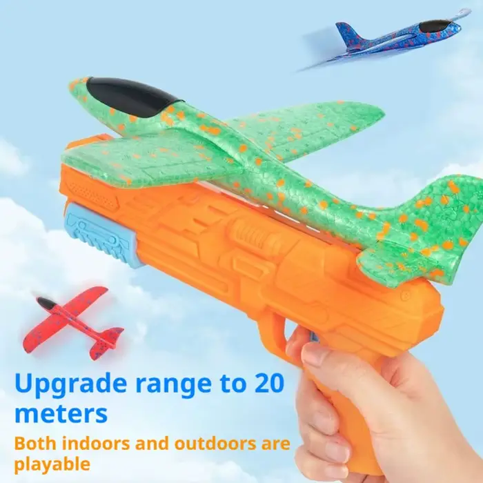 Jouets d'avion d'éjection pour enfants, planeur d'avion en mousse, jeux de plein air Parent-enfant, 