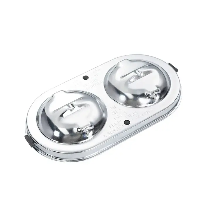 Moteur de voiture en acier chromé pour Chevrolet Corvette, couvercle à intervalles principaux, capuc