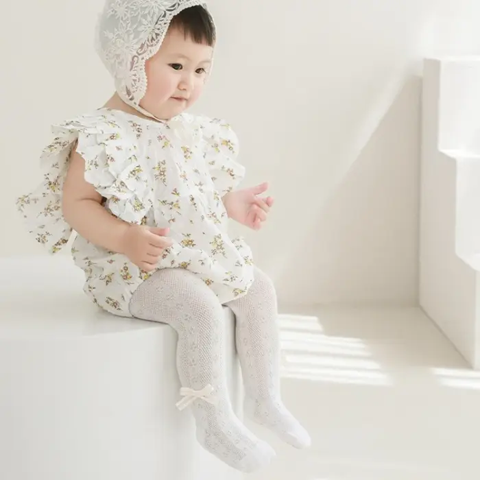 Collants d'été en maille fine pour bébés garçons et filles de 0 à 8 ans, collants en coton doux pour