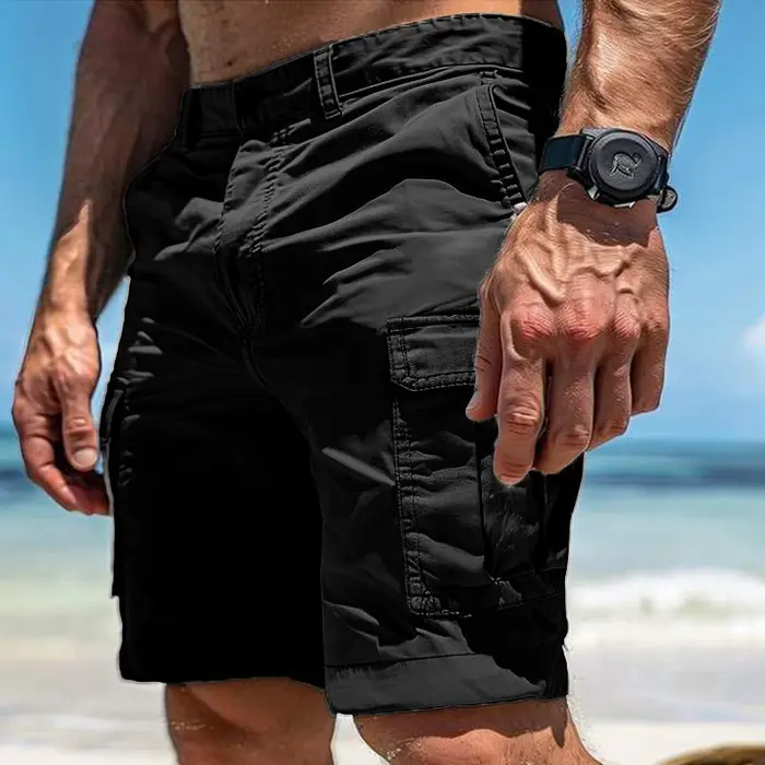 Pantalon de travail tactique pour homme - Shorts d'extérieur multi-poches de haute qualité, adaptés 