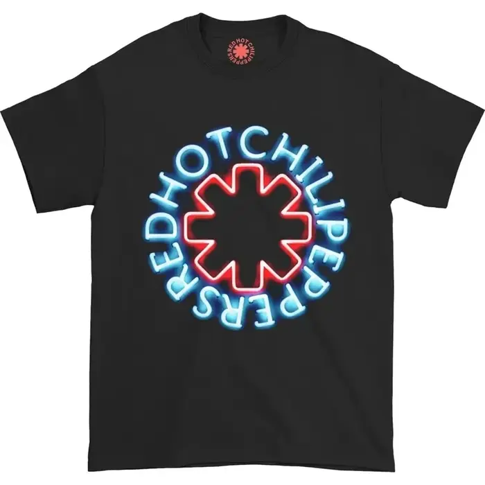 T-shirt en coton pour hommes et femmes, dessin animé drôle et cool, Red Hot Chili Peppers, Harajuku,