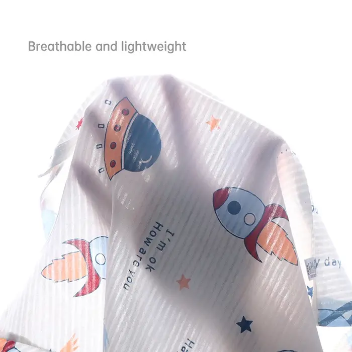 Ensemble de pyjama à manches courtes pour enfants, vêtements de nuit doux et respirants, dessin anim