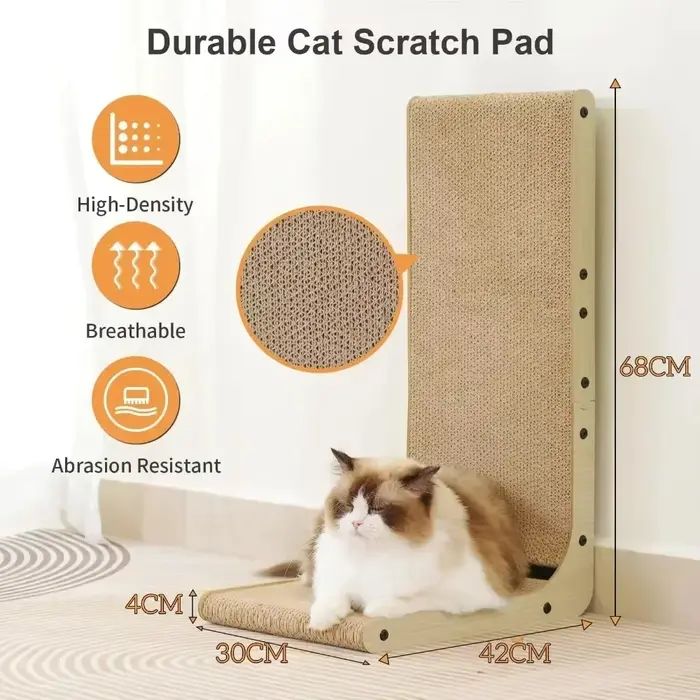Grattoir pour chat, poste à gratter Vertical, résistant à l'usure, planche à gratter pour chats, jou