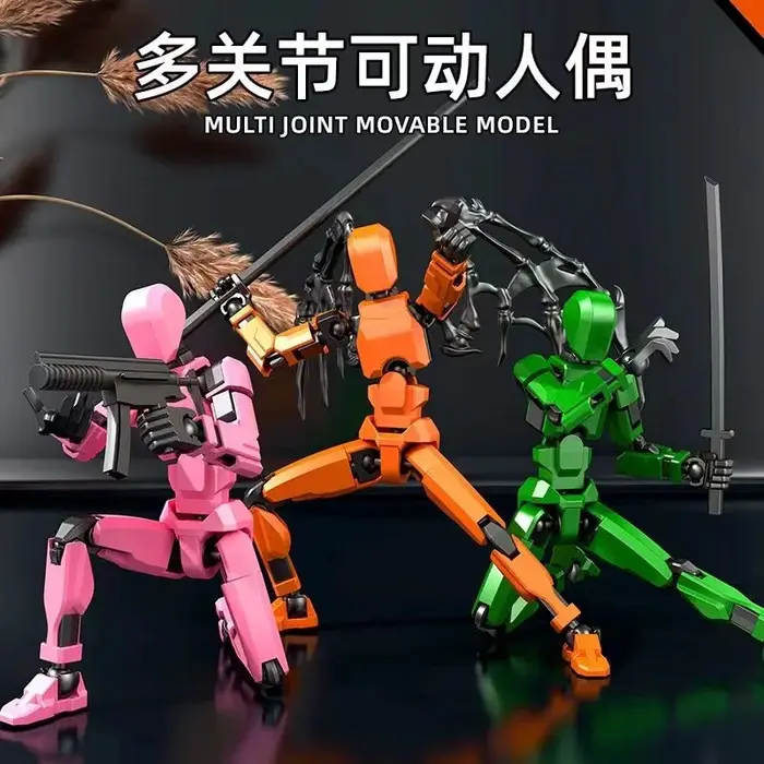 (Assemblage complet) 13 figurine Titan multi-articulé mobile Shapeshift Robot T13 Action chanceux ro
