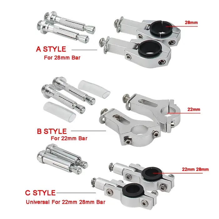 Protège-mains de moto pour KTM HONDA YAMAHA YZ SUZUKI Pit D343, protège-poignées, protection de guid