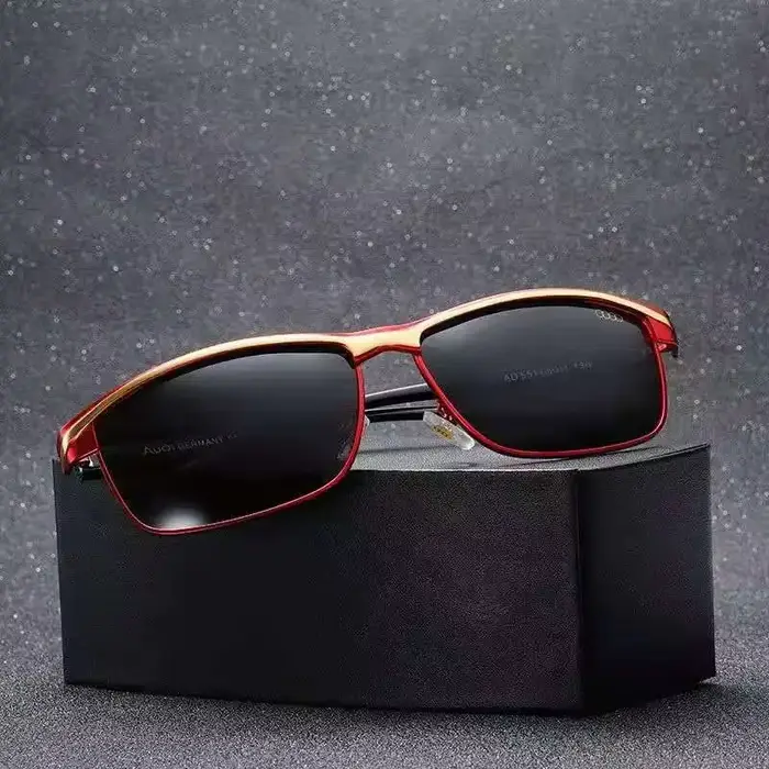 2025 Mode Nouvelles lunettes de soleil Audi pour hommes et femmes UV400 Lunettes de soleil polarisée