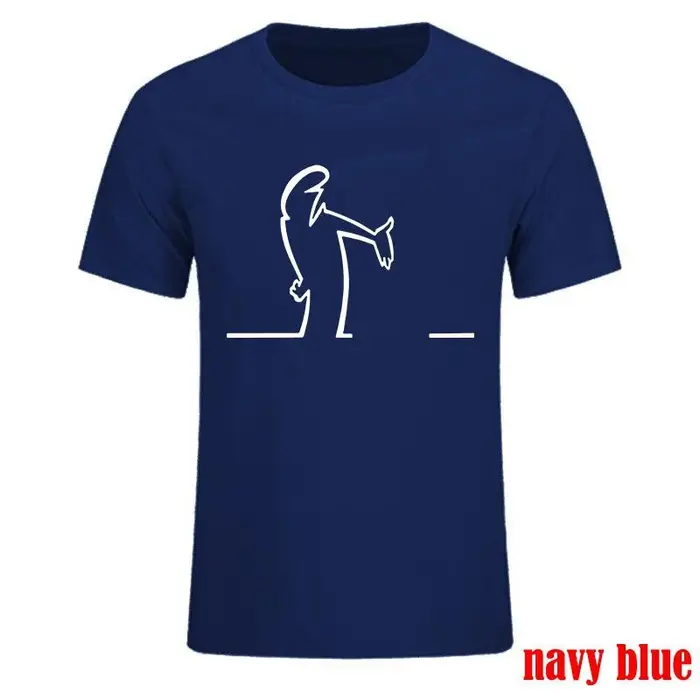 T-shirts d'été pour hommes Balum La Linea t-shirt graphique drôle coton confortable Premium Camiseta