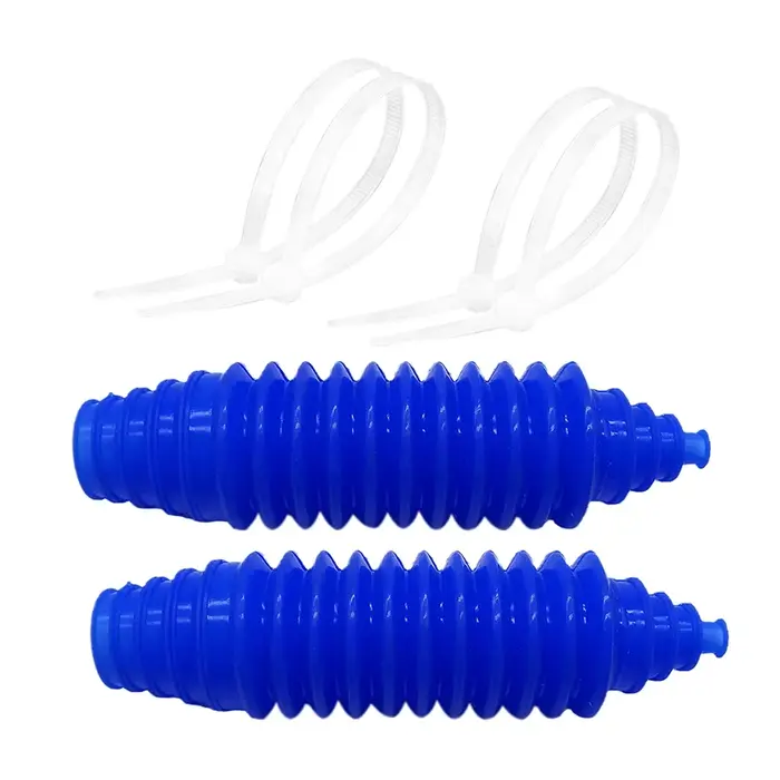 Kit universel de guêtre de botte de pignon de direction de crémaillère et de pignon en Silicone noir