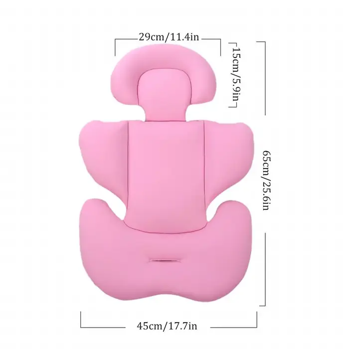 Coussin de poussette pour bébé, siège d'auto, soutien de la tête et du corps, appui-tête Portable, o