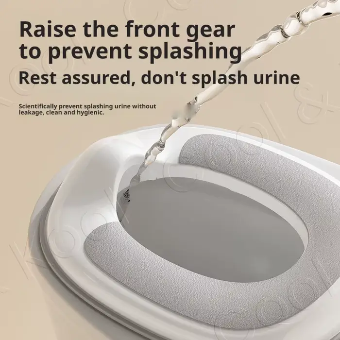 Siège de toilette universel pour enfants, siège de toilette anti-éclaboussures pour garçons et fille