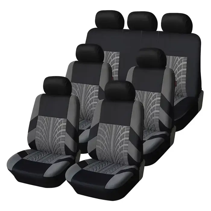 Housse de siège auto 7 places, protection intérieure universelle, coussin de siège pour voitures, ca