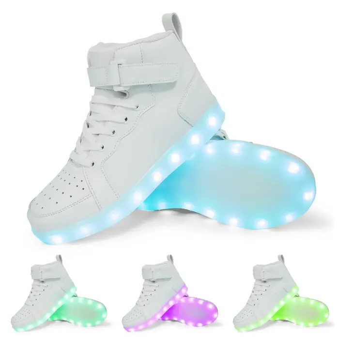 Taille 25-40 enfants baskets lumineuses enfant baskets lumineuses pour garçons filles baskets Led av