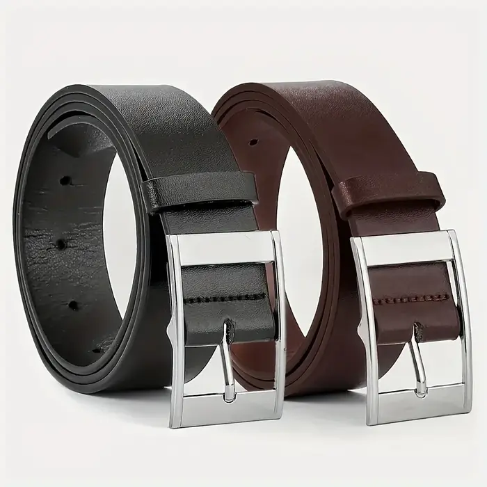 Ceinture de Luxe en Cuir PU pour Homme, Broche D.lique, Haute Qualité, Marque Célèbre de Styliste, S