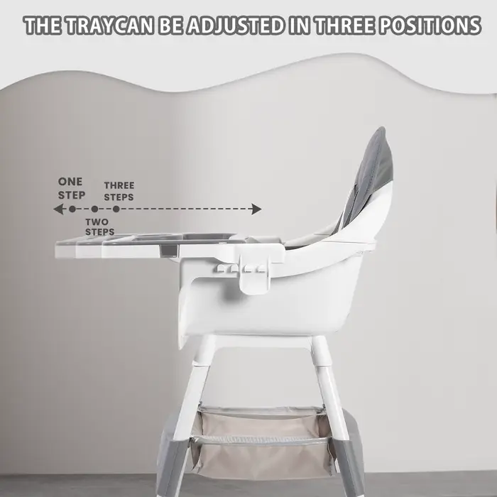 Chaise haute pour bébé, chaises de salle à manger portables pour bébé, chaise haute convertible pour